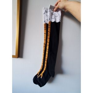 NWOT Chicken Feet Knee Socks